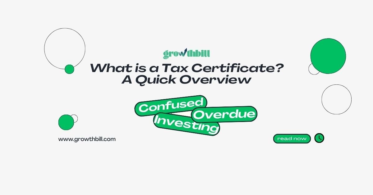 What is a Tax Certificate